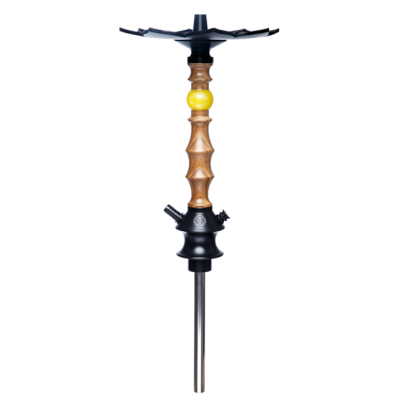 Кальян Karma 1.2 Walnut Yellow (жовтий, базовий комплект)