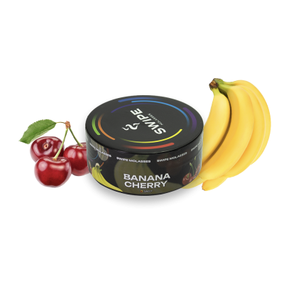 Кальянная смесь Swipe Banana Cherry (Банан вишня, 100 г)