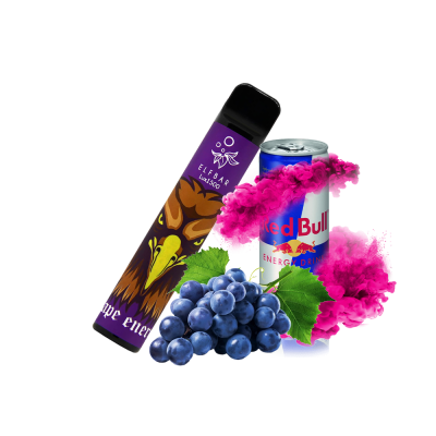 Elf Bar LUX 1500 Grape Energy (Виноград Енергетик) Одноразовий POD
