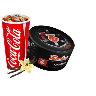 Тютюн Turbo Cola Caddy (Кола Ваніль, 100 г)