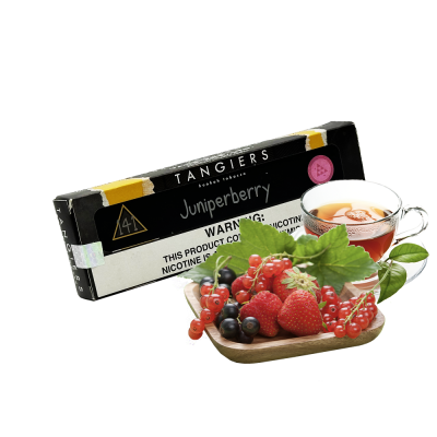 Тютюн Tangiers Noir №141 Juniperberry (Джуніперберрі, 100 г) Чорна упаковка