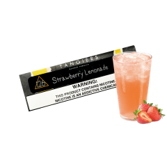 Тютюн Tangiers Noir №126 Strawberry Lemonade (Полуничний Лимонад, 100 г) Чорна упаковка