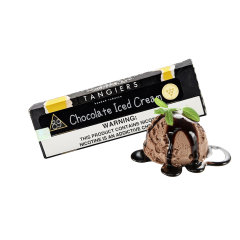 Тютюн Tangiers Noir №89 Chocolate Iced Cream (Шоколадне Морозиво, 100 г) Чорна упаковка