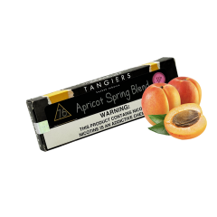 Тютюн Tangiers Noir №76 Apricot Spring Blend (Апрікот спрінг бленд, 100 г) Чорна упаковка