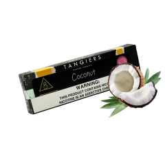 Тютюн Tangiers Noir №8 Coconut (Кокос, 100 г) Чорна упаковка