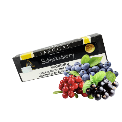 Тютюн Tangiers Noir №84 Schnozzberry (Шноззберрі, 100 г) Чорна упаковка