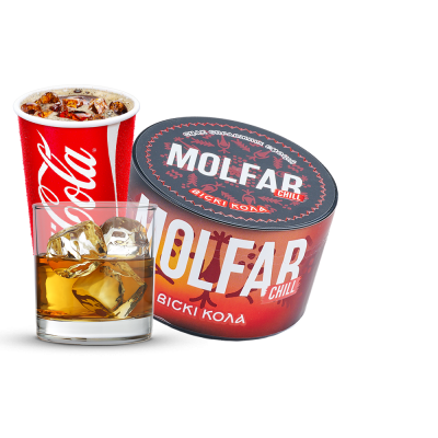 Тютюн Molfar Chill Line Віскі Кола (200 г)