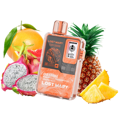 Lost Mary OS12000 Pineapple Dragonfruit Grapefruit (Ананас Питахайя Грейпфрут) Одноразовый POD