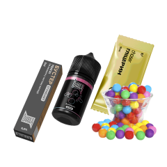 Набір для самозамішування Chaser Black Bubblegum Ultra (Баблгам, 65 мг, 30 мл)