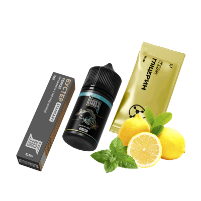 Набір для самозамішування Chaser Black Lemon Mint Ultra (Лимон М'ята, 65 мг, 30 мл)