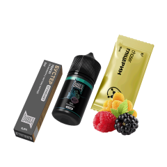 Набір для самозамішування Chaser Black Triple Raspberry Ultra (Трипл Распберрі, 65 мг, 30 мл)