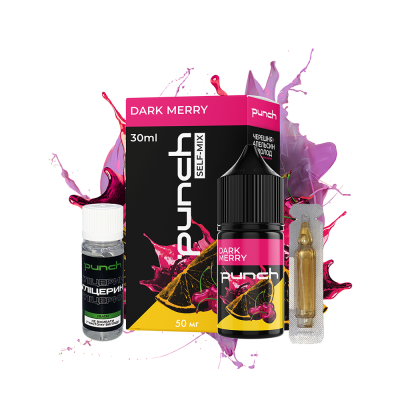 Набір для самозамішування Punch Dark Merry (Апельсин Черешня Холод, 50 мг, 30 мл)