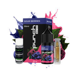 Набір для самозамішування Punch Sour Berries (Кислі Ягоди, 50 мг, 30 мл)