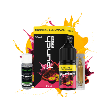 Набор для самозамеса Punch Tropical Lemonade (Апельсин Маракуйя Холод, 50 мг, 30 мл)