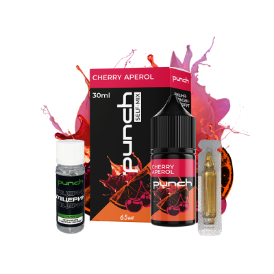 Набор для самозамеса Punch Cherry Aperol (Апельсин Вишня Грейпфрут, 65 мг, 30 мл)