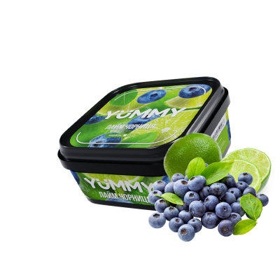 Тютюн Yummy Лайм Чорниця (250 г)