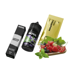 Набір для самозамішування Chaser Nova Berry&Mint (Ягоди М'ята, 65 мг, 30 мл)