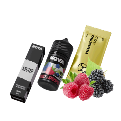 Набір для самозамішування Chaser Nova Double&Raspberry (Дабл Распберрі, 65 мг, 30 мл)