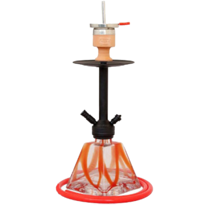 Кальян Amy Deluxe 651 red (красный, полный комплект)