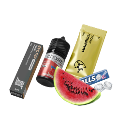 Набір для самозамішування Chaser Watermelon Menthol Ultra (Кавун Ментол, 65 мг, 30 мл)