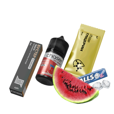 Набір для самозамішування Chaser Watermelon Menthol Ultra (Кавун Ментол, 65 мг, 30 мл)