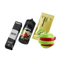 Набір для самозамішування Chaser Nova Apple&Mixed (Мікс Яблук, 65 мг, 30 мл)