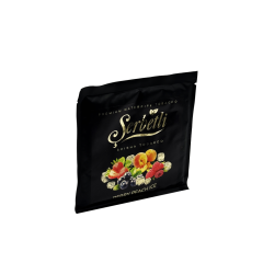 Тютюн Serbetli Berry Peach Ice (Ягоди Персик Лід, 100 г)