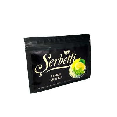 Тютюн Serbetli Lemon Mint Ice (Лимон М'ята Лід, 100 г)