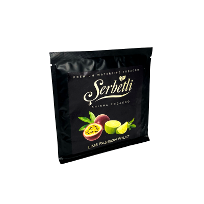 Табак Serbetli Lime Passion fruit (Лайм Маракуйя, 100 г)
