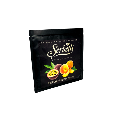 Тютюн Serbetli Peach Passion fruit (Персик Маракуя, 100 г)