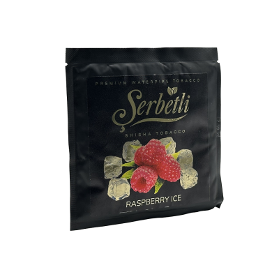 Тютюн Serbetli Raspberry Ice (Малина Лід, 100 г)