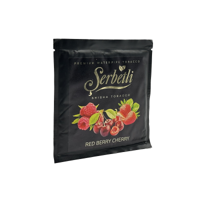 Тютюн Serbetli Red Berry Cherry (Червоні Ягоди Вишня, 100 г)