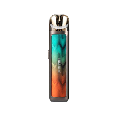 Lost Vape Ursa Nano 800 Wave Cyan (Зелено-помаранчевий, з картриджем) Багаторазовий POD