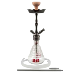 Кальян Amy 4-Stars 440 silver (металевий, повний комплект)