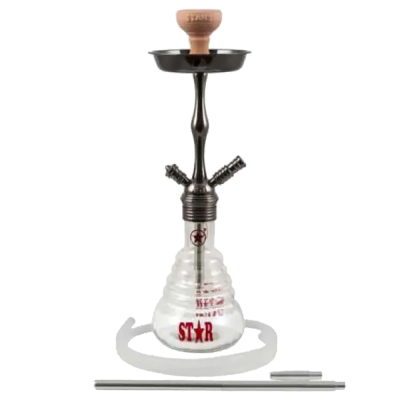 Кальян Amy 4-Stars 440 silver (металлик, полный комплект)