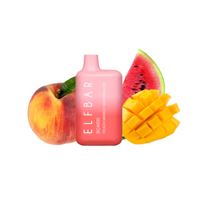 Elf Bar ВС4000 Peach Mango Watermelon (Персик Манго Кавун) Одноразовий POD