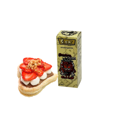 Рідина Creepy Strawberry dessert (Полуничний десерт, 50 мг, 30 мл)