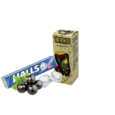 Рідина Creepy Currant Menthol (Смородина Ментол, 50 мг, 30 мл)