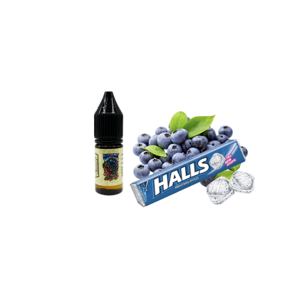 Рідина Creepy Blueberry menthol (Чорниця Ментол, 50 мг, 10 мл)
