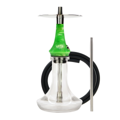 Кальян Totem Hookah Monolit Micra Green Acid (Зелений, повний комплект)