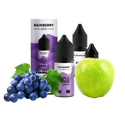 Набір для самозамішування Flavorlab Rainberry Juice Apple Grape (Яблуко Виноград, 65 мг, 30 мл)