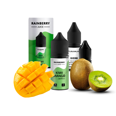 Набір для самозамішування Flavorlab Rainberry Juice Kiwi Mango (Ківі Манго, 65 мг, 30 мл)
