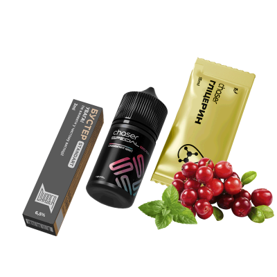 Набір для самозамішування Chaser Special Berry Cranberry Mint (Журавлина М'ята, 65 мг, 30 мл)