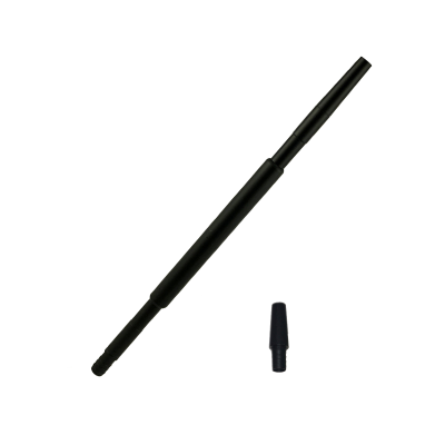 Мундштук для кальяну з алюмінію Amy Kaya Black (Чорний, з конектором) 25921 Мундштук для кальяну з алюмінію Amy Kaya Black (Чорний, з конектором)