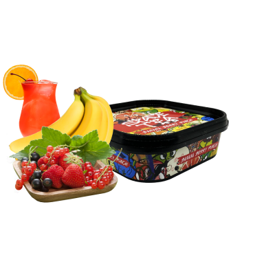 Кальянна чайна суміш Space Tea Home Banana Berry Punch (Банана Беррі Пунш, 100 г)