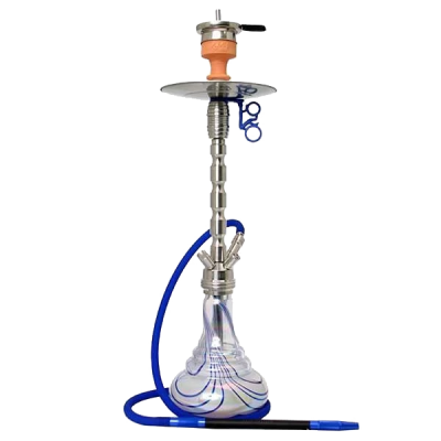 Кальян Amy SS 02 blue (синій, повний комплект)