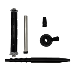 Кальян Garden Black 6142 (Чорний, повний комплект)