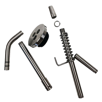 Кальян Trumpet Hookah (металлик, полный комплект)