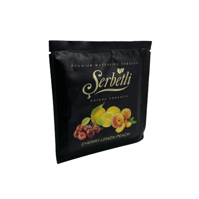 Тютюн Serbetli Cherry Lemon Peach (Вишня Лимон Персик, 100 г)