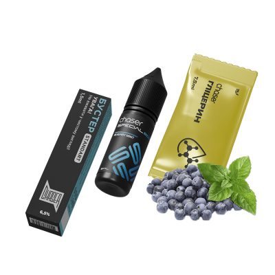 Набір для самозамішування Chaser Special Berry Bilberry Mint (Чорниця М'ята, 65 мг, 15 мл)